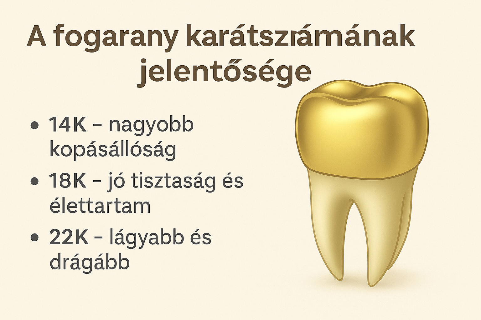 fogarany jelentősége
